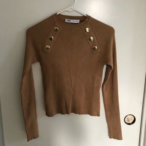 Zara ribbed sweater